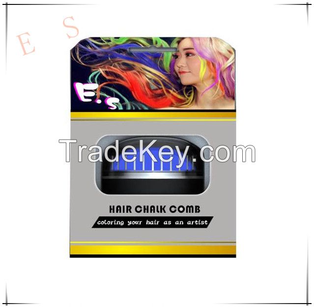 Very nice Temporary colorful hair chalk comb