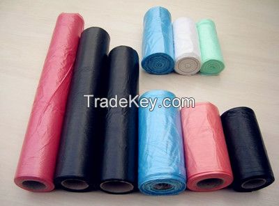 Eco-Friendly HDPE Garbage Bag on Roll