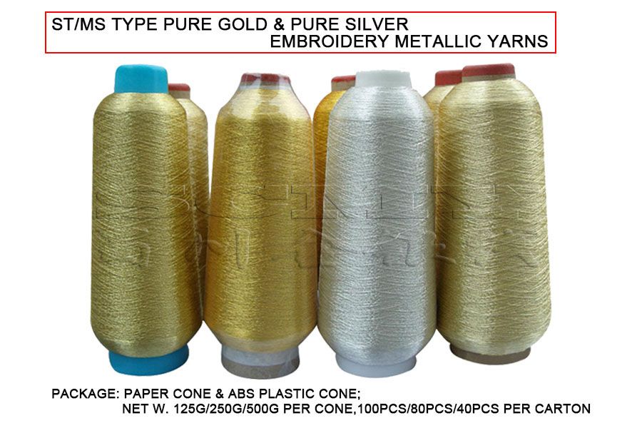 Pure Gold Metallic Yarns 