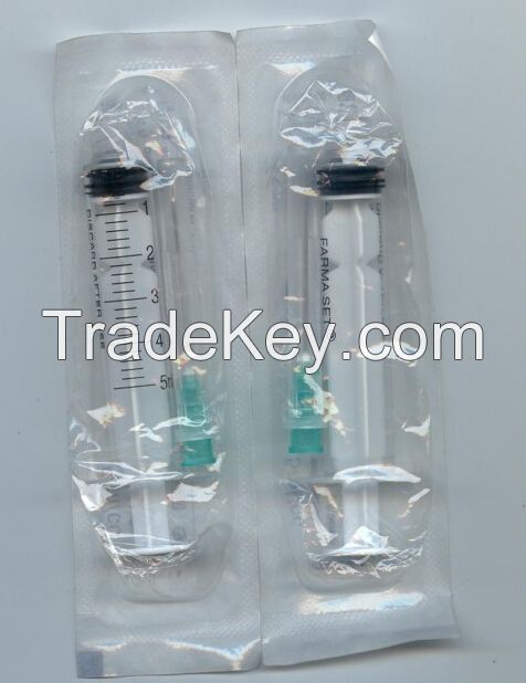 disposable syringe