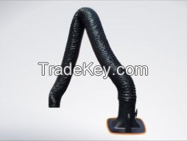 flexible suction arm for smoke extraction system internal type