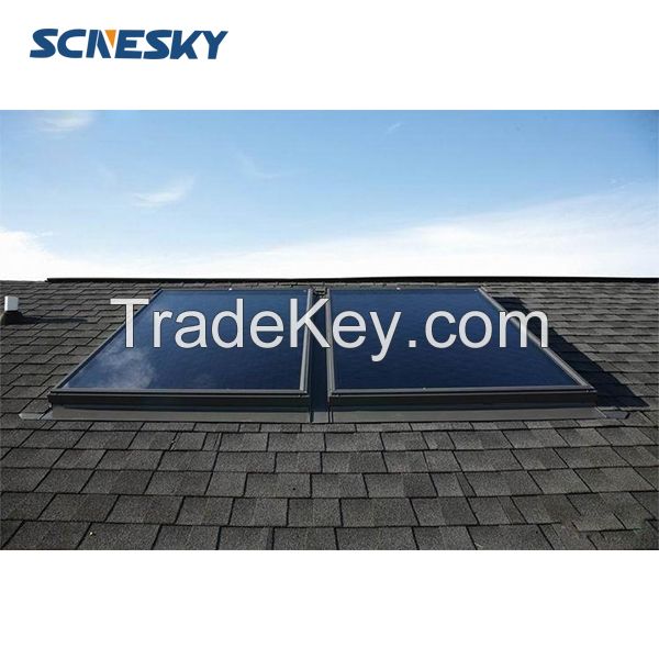 flat panel collector split solar system balcony solar water heater