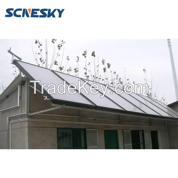 flat panel collector split solar system balcony solar water heater