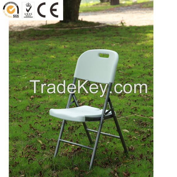 HDPE blow molding plastic folding chair wholesale made in China