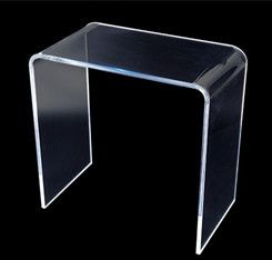 Hot sell factory supply u shape custom floor standing acrylic display