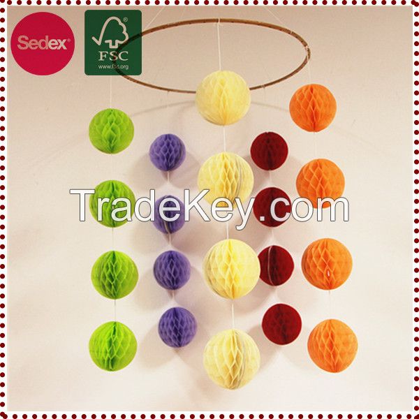 christmas decoration honeycomb ball