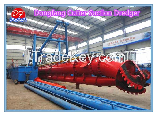  China Dongfang Supply Cutter Suction Sand Dredging Ship