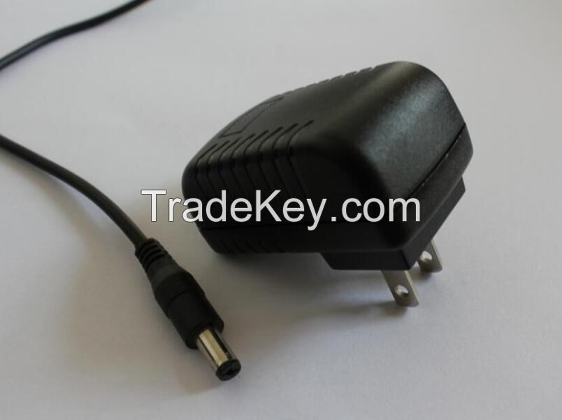 12V 2A Power Adapter,USA plug 5.5*2.1,with CE UL FCC SAA GS Ctick approval