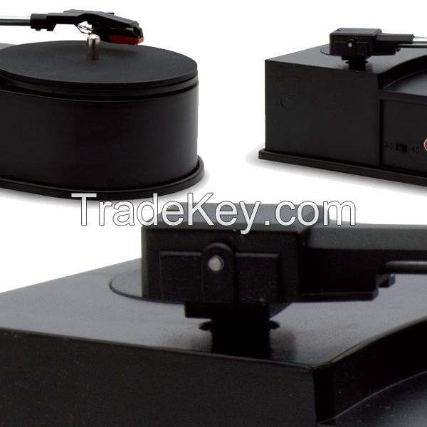 Mini turntable player