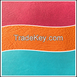 Anti-abrasive Elastic Artificial PU or PVC leather fabric