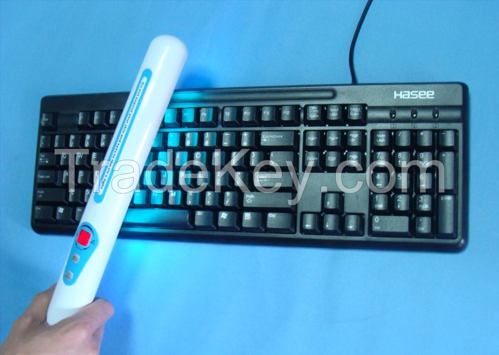 2015 new rechargeable UV light sterilizer wand