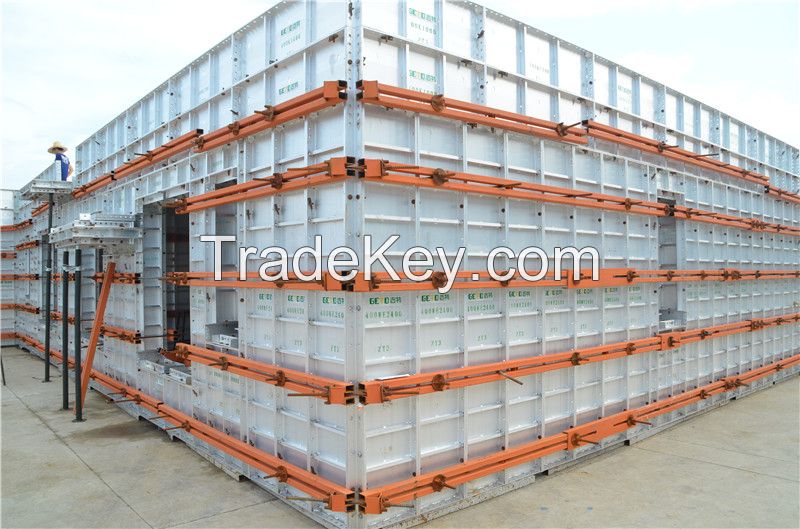 Integrated Aluminum Formwork system for concrete construction