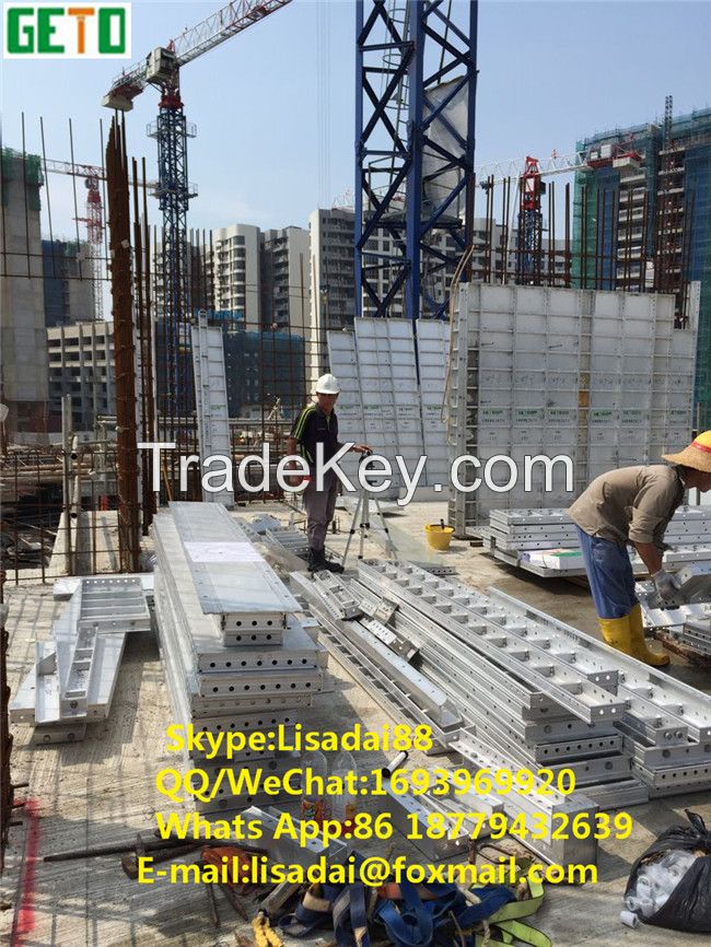 construction aluminum formwork  supplier /aluminum formwork expert  for building  construction