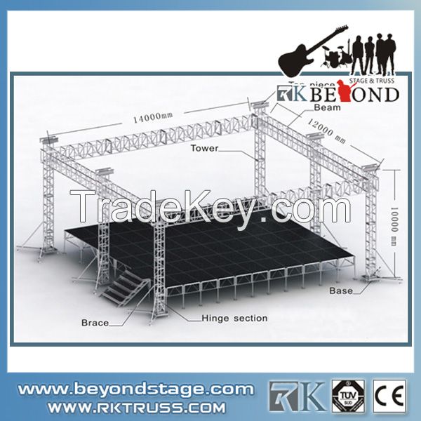 Aluminum Stage Truss / Lighting Truss system