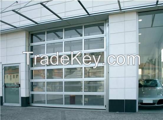 Aluminum Transparent sectional Door