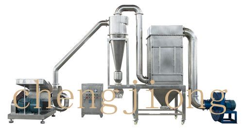 Spice and oil material pulverizer