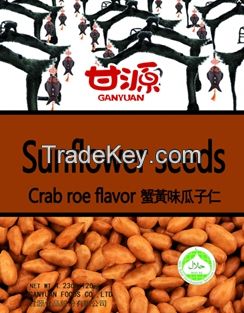 Crab Flavor sunflower seeds