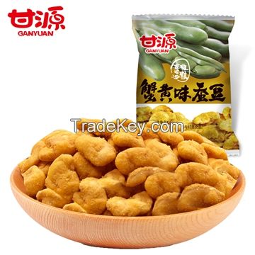 crab flavor broad beans snack food