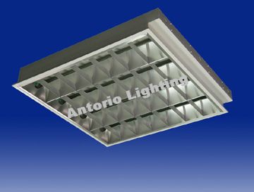 T8 Fluorescent louver lighting