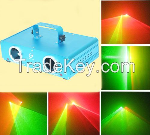 2 heads 2 color dj laser lights HF-61 