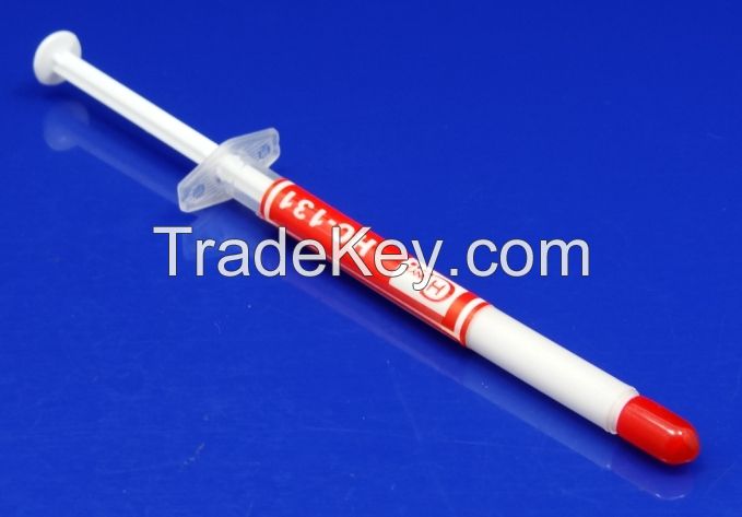 Delicate high thermal conductivity thermal silicone grease