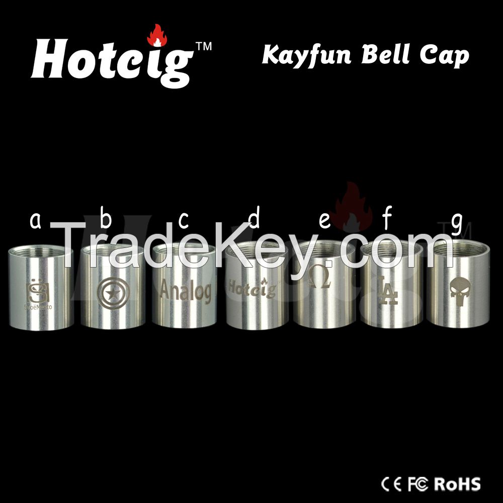 2015 new version Kayfun bell cap clone fir for kayfun v4 kayfun lite wholesale price