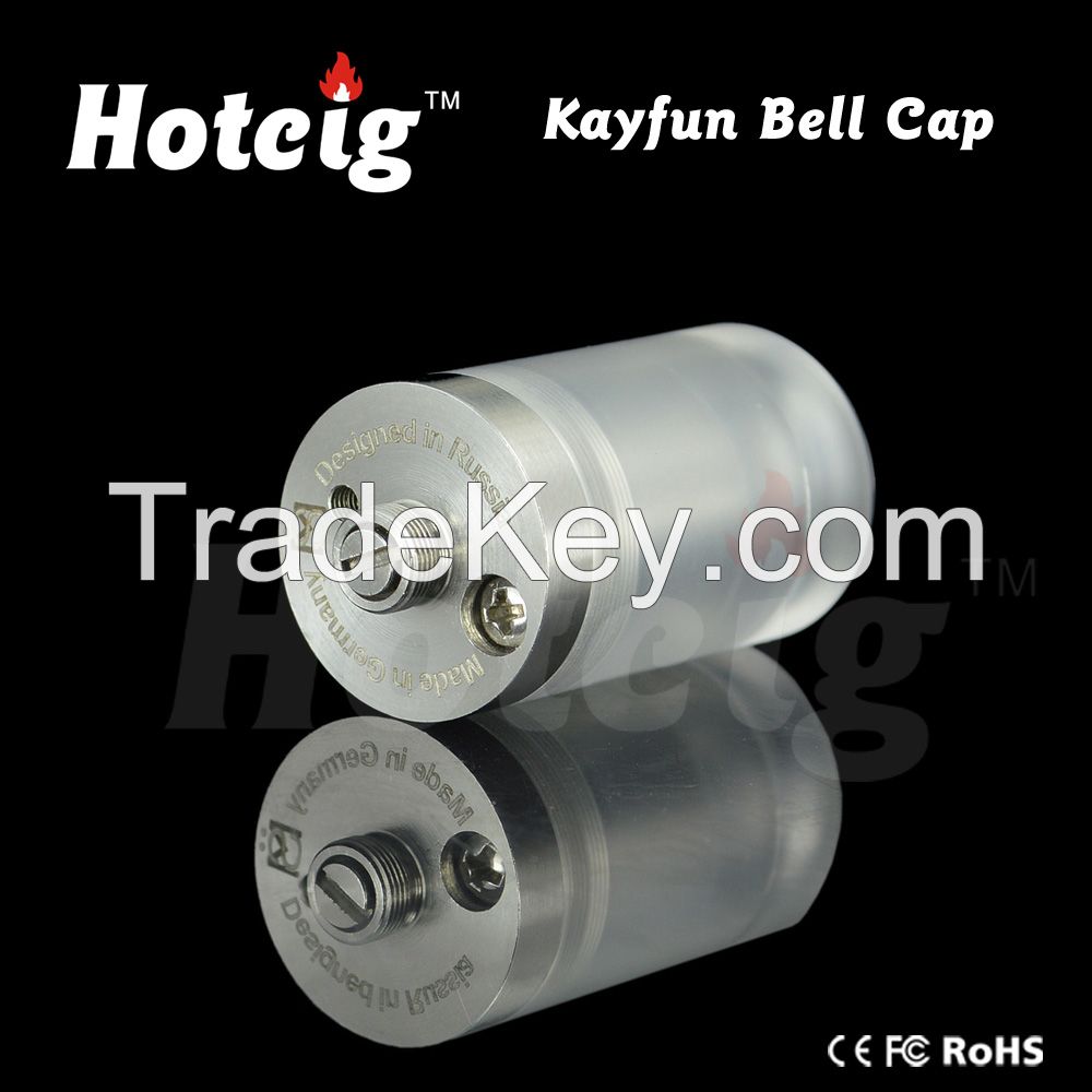 2015 new version Kayfun bell cap clone fir for kayfun v4 kayfun lite wholesale price