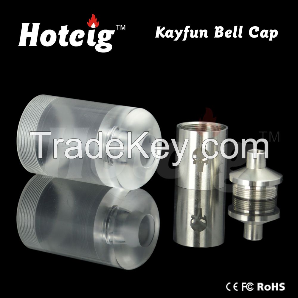 2015 new version Kayfun bell cap clone fir for kayfun v4 kayfun lite wholesale price