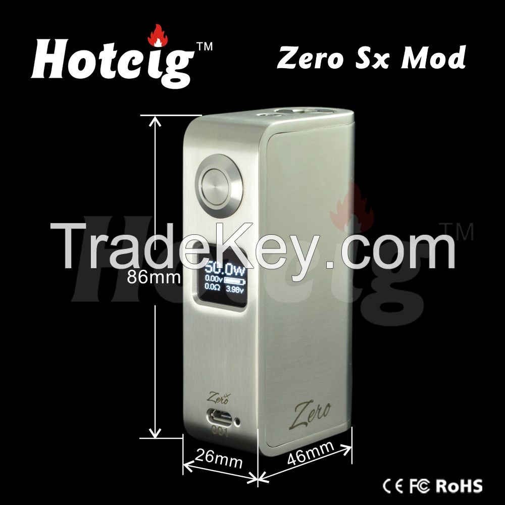 2015 new products eletronic cigarette Zero sx mod Gsensor hot selling mod