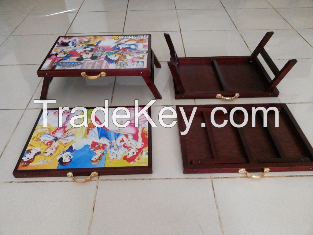 Wooden Kindergarten Folding Desk