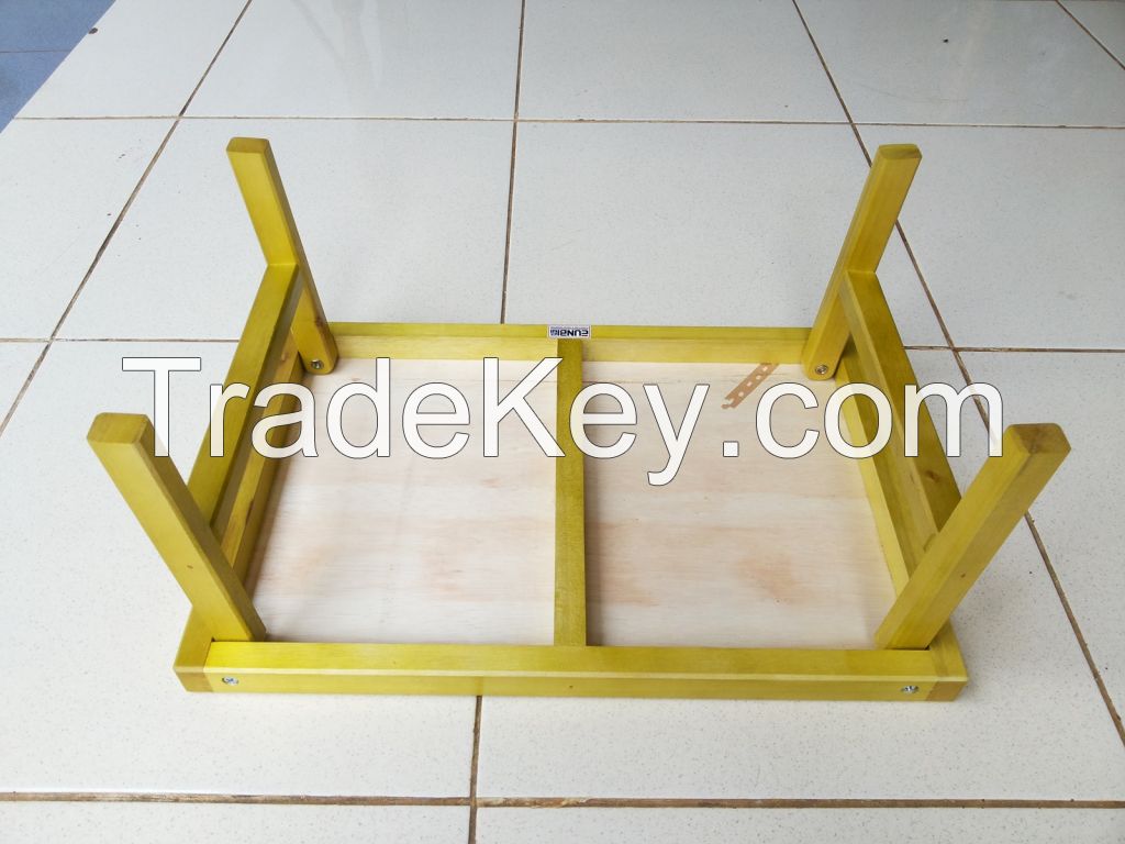 Wooden Kindergarten Folding Desk