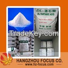 Food grade DL-Tartaric acid monohydrate &amp; Anhydrous