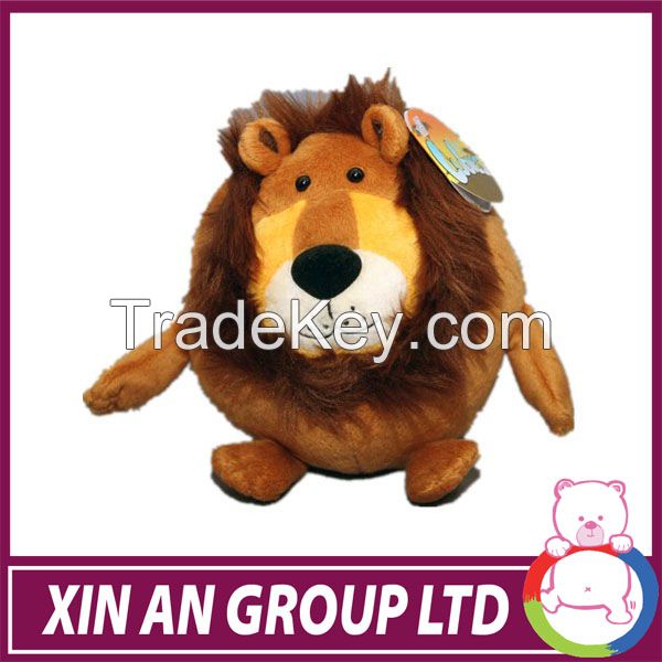 Promotional animal plush lion soft toy