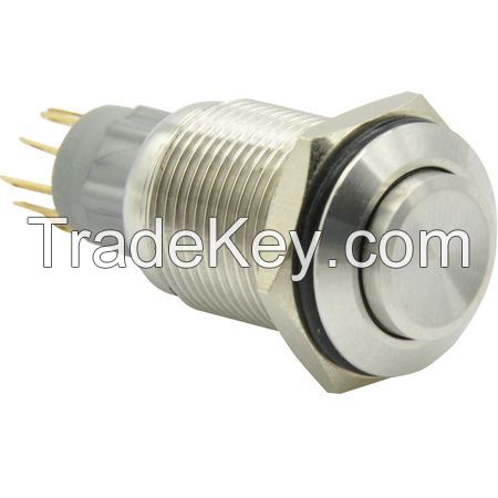 metal push button switch WDGQ19H-10-J