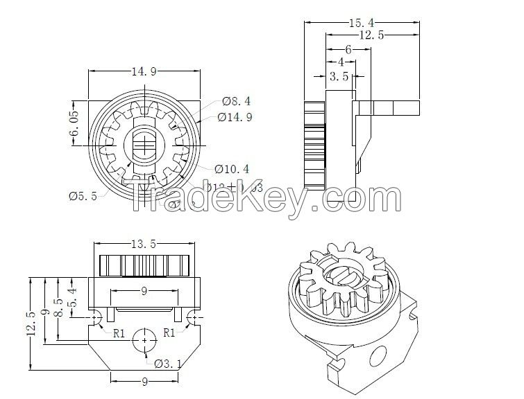 Rotary Damper LF-20