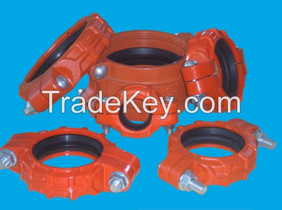 grooved couplings, grooved fittings, grooved pipe fittings, pipe fittings, couplings, fittings, pipe connectors, valves