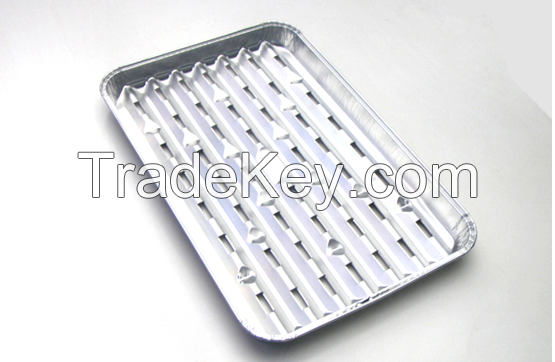 Disposable Pollution-free Aluminum Foil Container For Barbecue