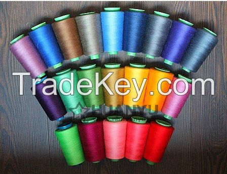 100% spun polyester sewing thread