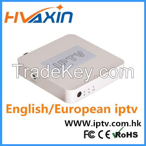 English Italian french german channels european iptv streaming server