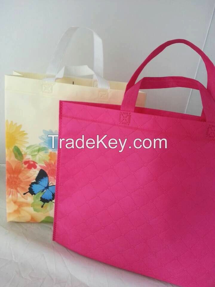 non-woven fabrics shopping bag can print logo