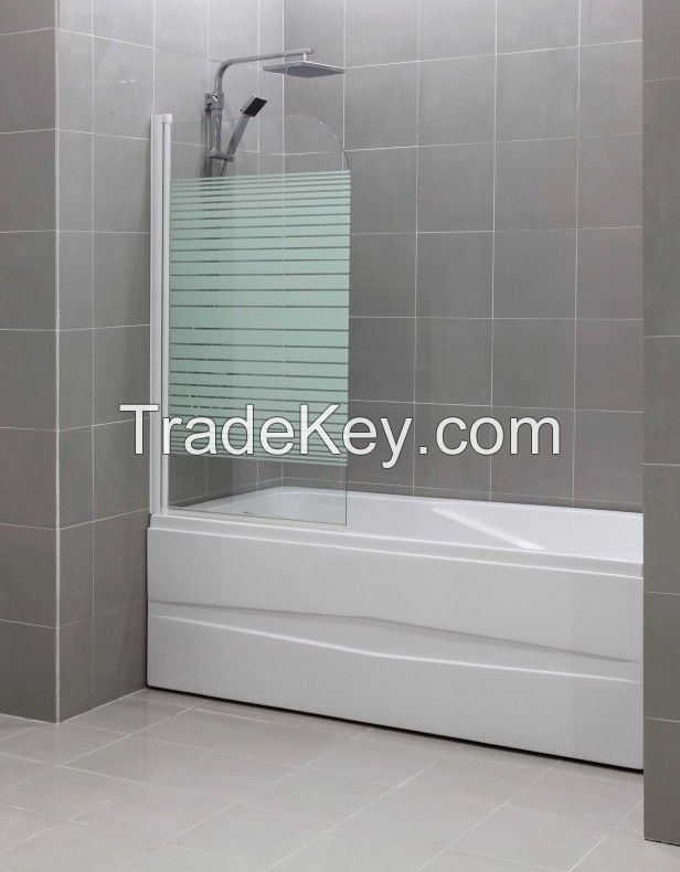 SY32708 Single Bath Screen  5 mm