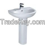  Basin With Pedestal  B206