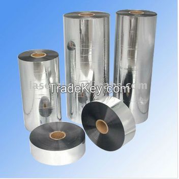 Metalized BOPP film for food packaging