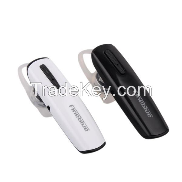 Mono Bluetooth Headphone Wireless Headset Universal Earhook Earphone