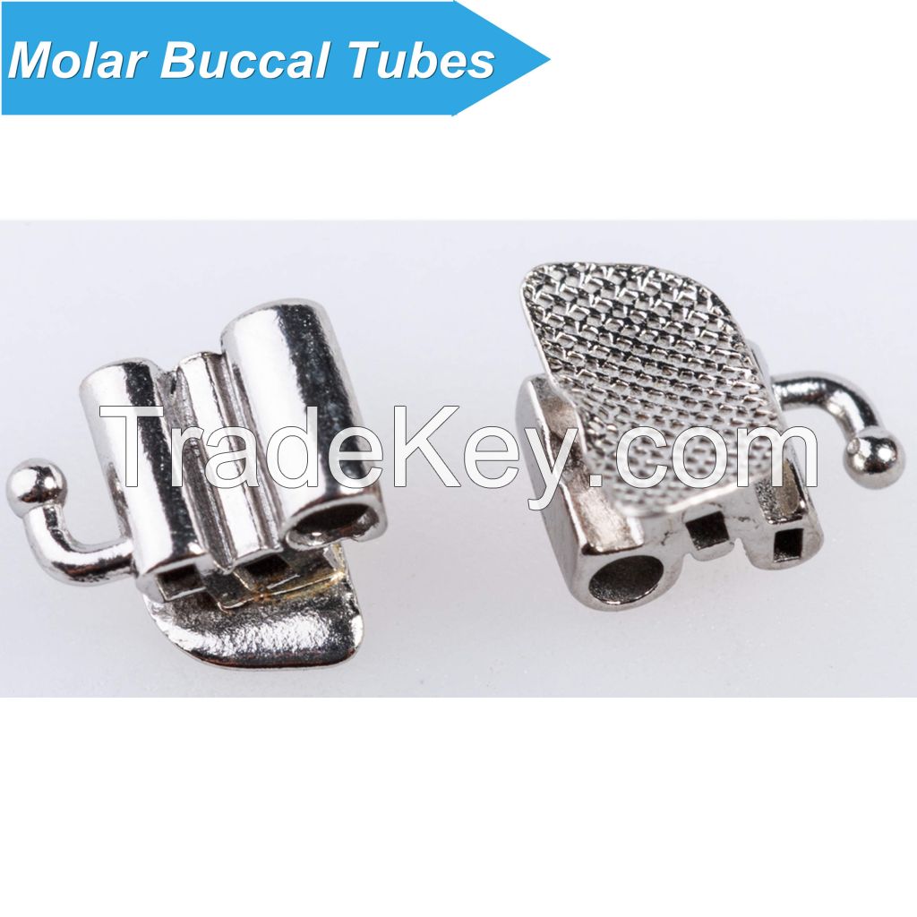 Dental orthodontic roth mbt buccal tube