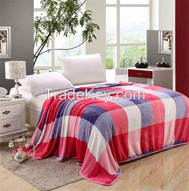 2014 100% polyester coral fleeece blankets all size avaolable 