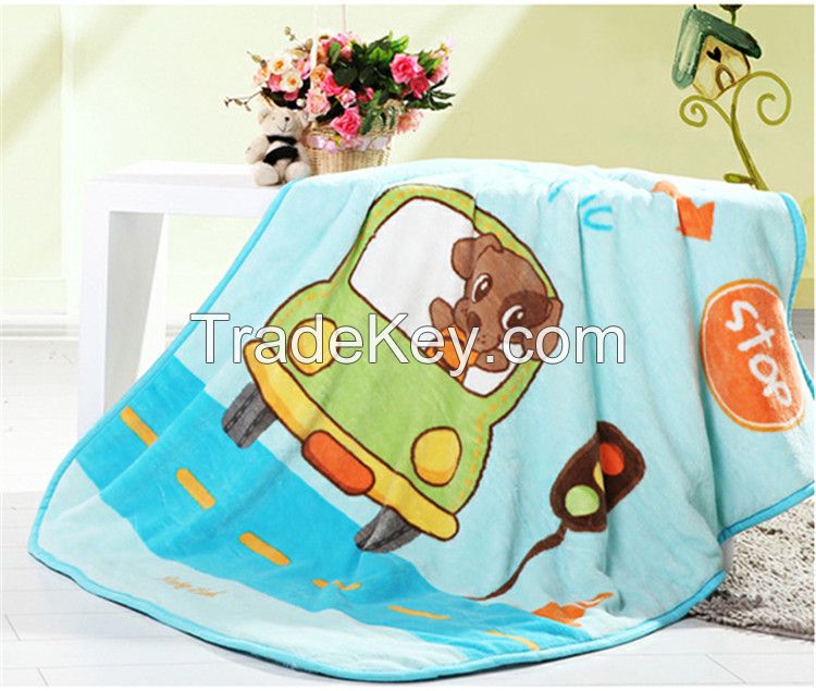 2014 100% polyester fleeece blankets for adult and baby customize blankets 