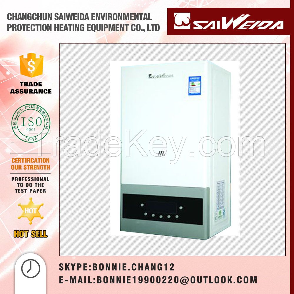 CE certification wall hung home use heat and domestic hot water boiler