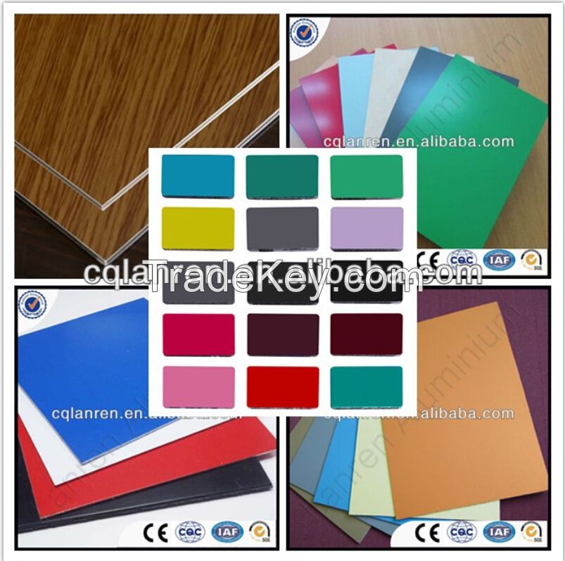 PE/PVDF Aluminium Composite Panel