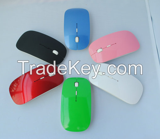 2.4G Slim USB wireless optical mouse